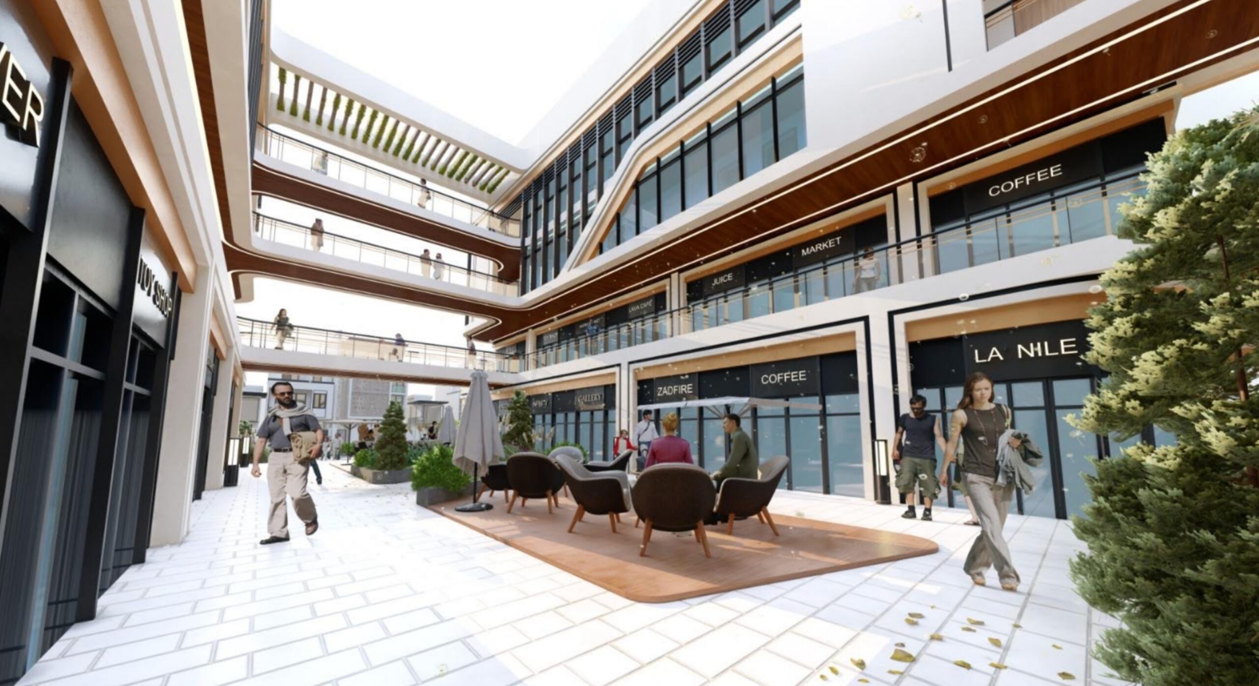 Open-air Mall Design